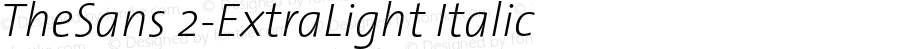 TheSans-ExtraLightItalic