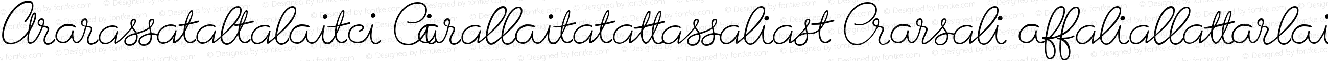 Birthday Ligatures One