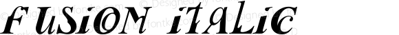 Fusion Italic