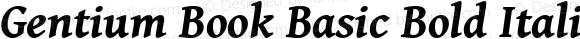 Gentium Book Basic Bold Italic