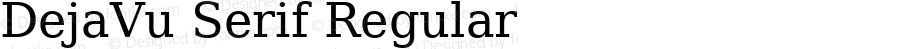 DejaVu Serif