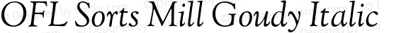 OFL Sorts Mill Goudy Italic