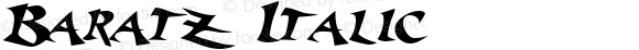 Baratz Italic