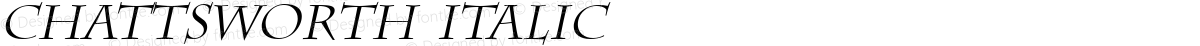 Chattsworth Italic