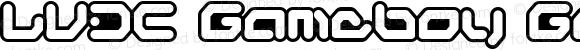 LVDC Gameboy Gamegirl Regular Macromedia Fontographer 4.1J 04.2.2