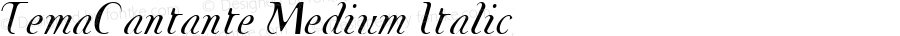 TemaCantante-Italic