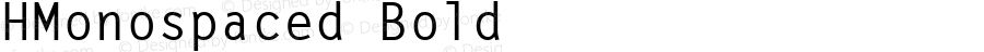 HMonospaced Bold