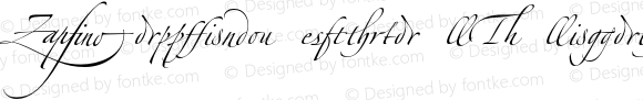 Zapfino Extra LT Ligatures