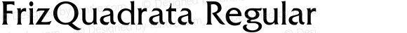 FrizQuadrata Regular