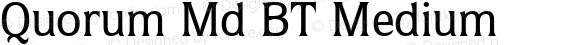 Quorum Md BT Medium mfgpctt-v1.58 Thursday, March 4, 1993 11:44:56 am (EST)