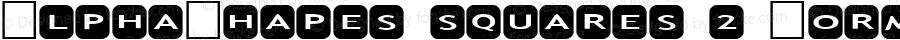 AlphaShapes squares 2 Normal