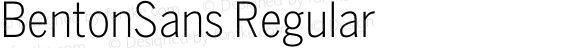 BentonSans Regular