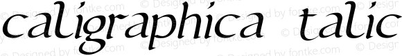 caligraphica Italic