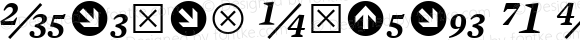 Mercury Numeric G1 SemiBold Italic