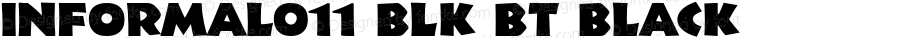 Informal011 Blk BT Black mfgpctt-v1.52 Tuesday, January 19, 1993 2:32:59 pm (EST)