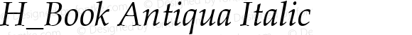 H_Book Antiqua Italic 1997.01.15