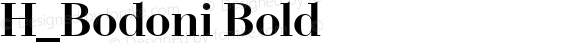 H_Bodoni Bold