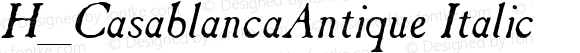 H_CasablancaAntique Italic