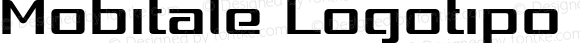 Mobitale Logotipo Semi-expanded Medium