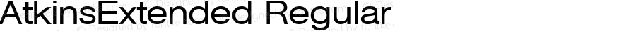 AtkinsExtended Regular 1.0 Fri May 14 12:59:58 1999