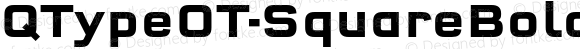 QTypeOT-SquareBold Regular