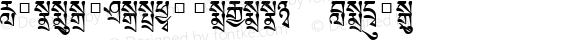 TibetanMachineWeb1 Regular Version 1.0; 2001; initial release
