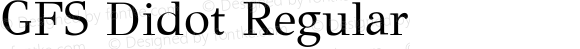 GFS Didot Regular