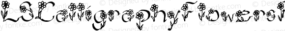 LSCalligraphyFlowers Regular