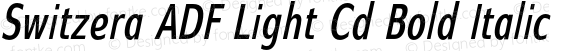 Switzera ADF Light Cd Bold Italic