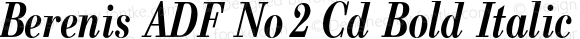 Berenis ADF No2 Cd Bold Italic