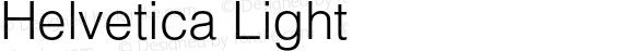 Helvetica-H-Light