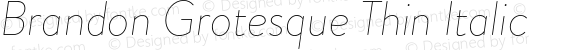 BrandonGrotesque-ThinItalic