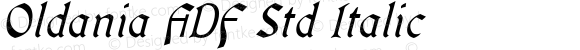 Oldania ADF Std Italic