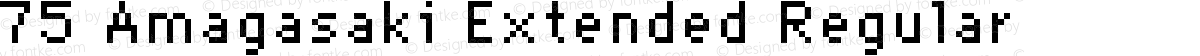 75 Amagasaki Extended Regular