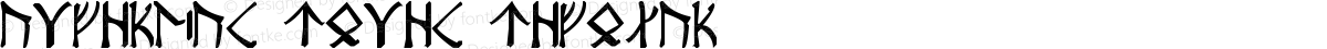 Angerthas Runes Regular