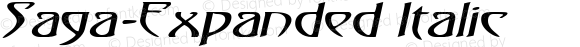 Saga-Expanded Italic