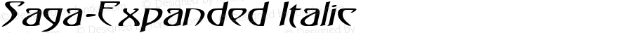 Saga-Expanded Italic