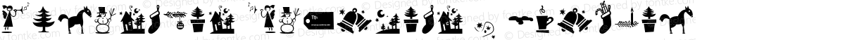 Christmas Dingbats 2 Regular