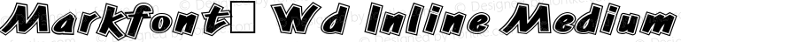 Markfont© Wd Inline Medium