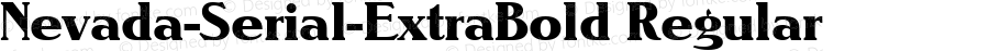 Nevada-Serial-ExtraBold Regular
