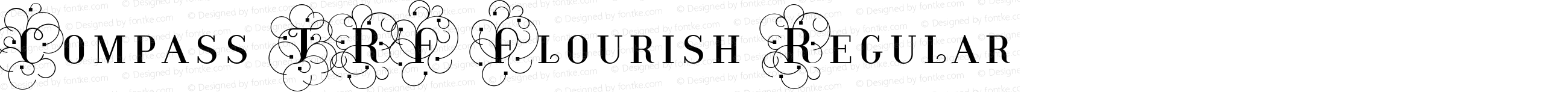 Compass TRF Flourish Regular