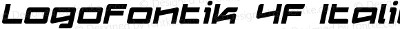 Logofontik4F-Italic