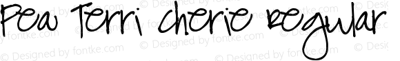 Pea Terri Cherie Regular Version 1.00 March 18, 2010, initial release