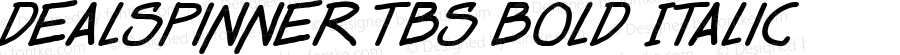 Dealspinner TBS Bold Italic