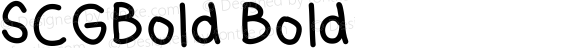SCGBold Bold