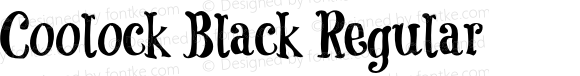 Coolock Black Regular