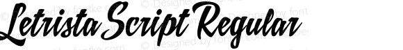 Letrista Script Regular