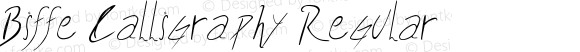 Biffe Calligraphy Regular