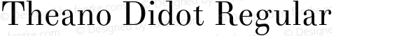 Theano Didot Regular