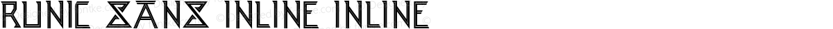 Runic Sans Inline Inline